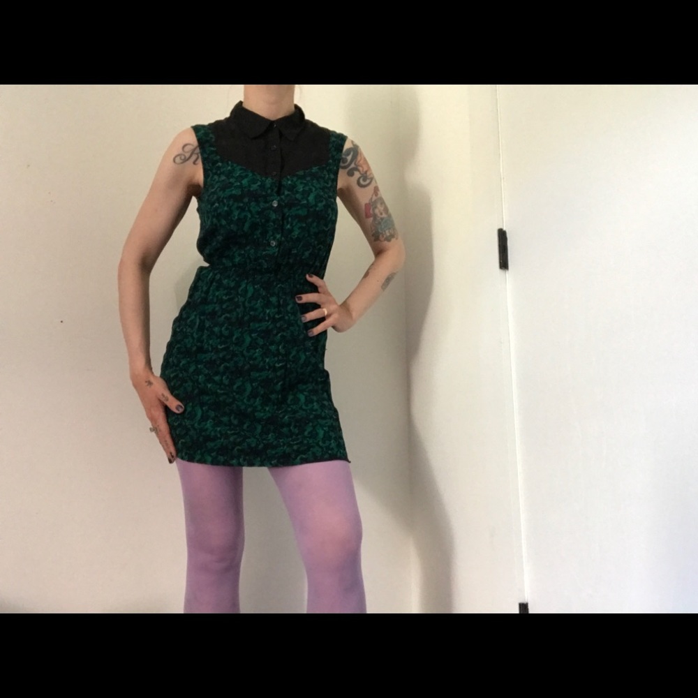 Reformed Collard Floral Tank Dress